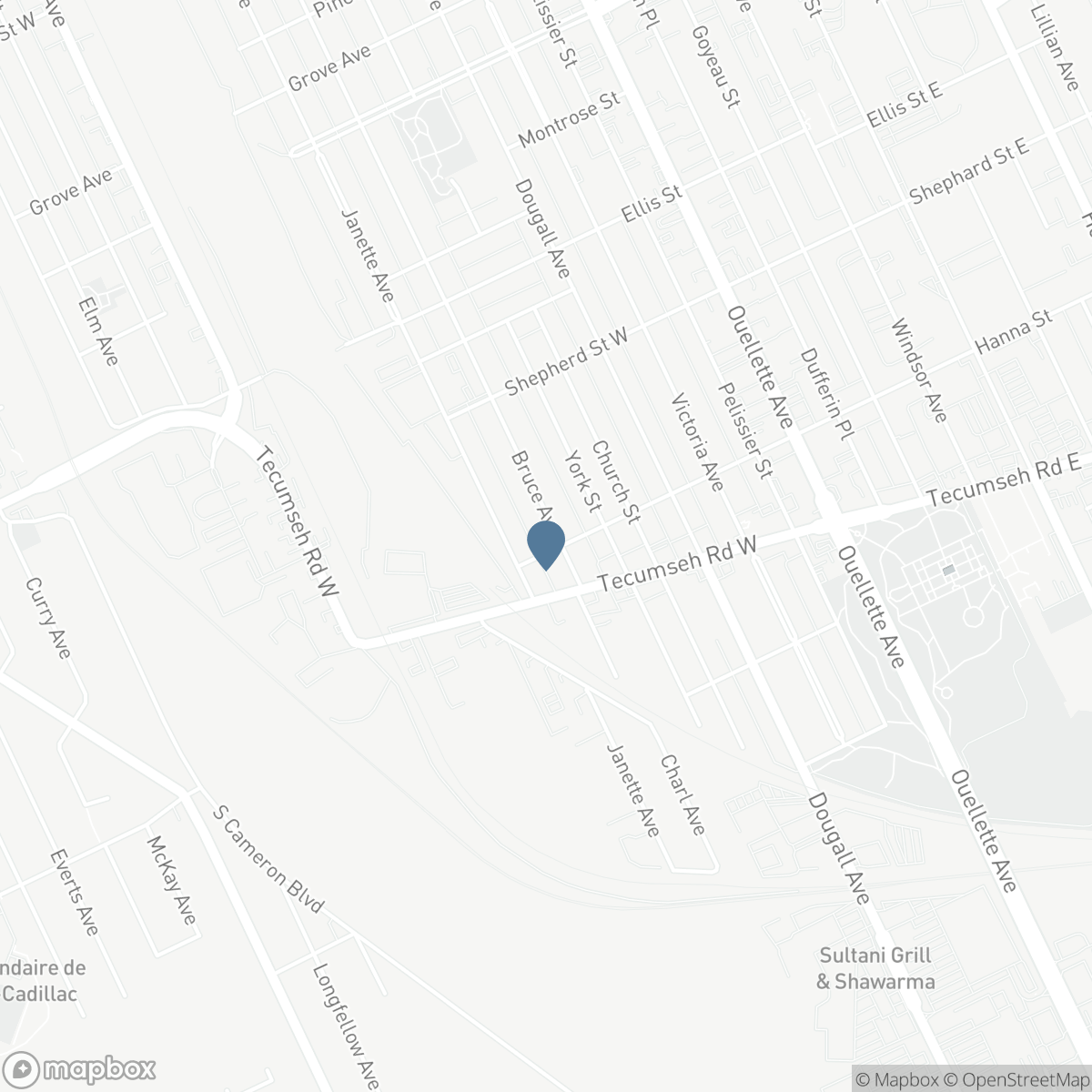 1597 Bruce, Windsor, Ontario N8X 1Y1